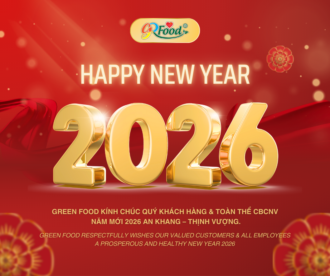 GREEN FOOD HAPPY NEW YEAR 2026 – SPRING OF THE YEAR OF THE HORSE