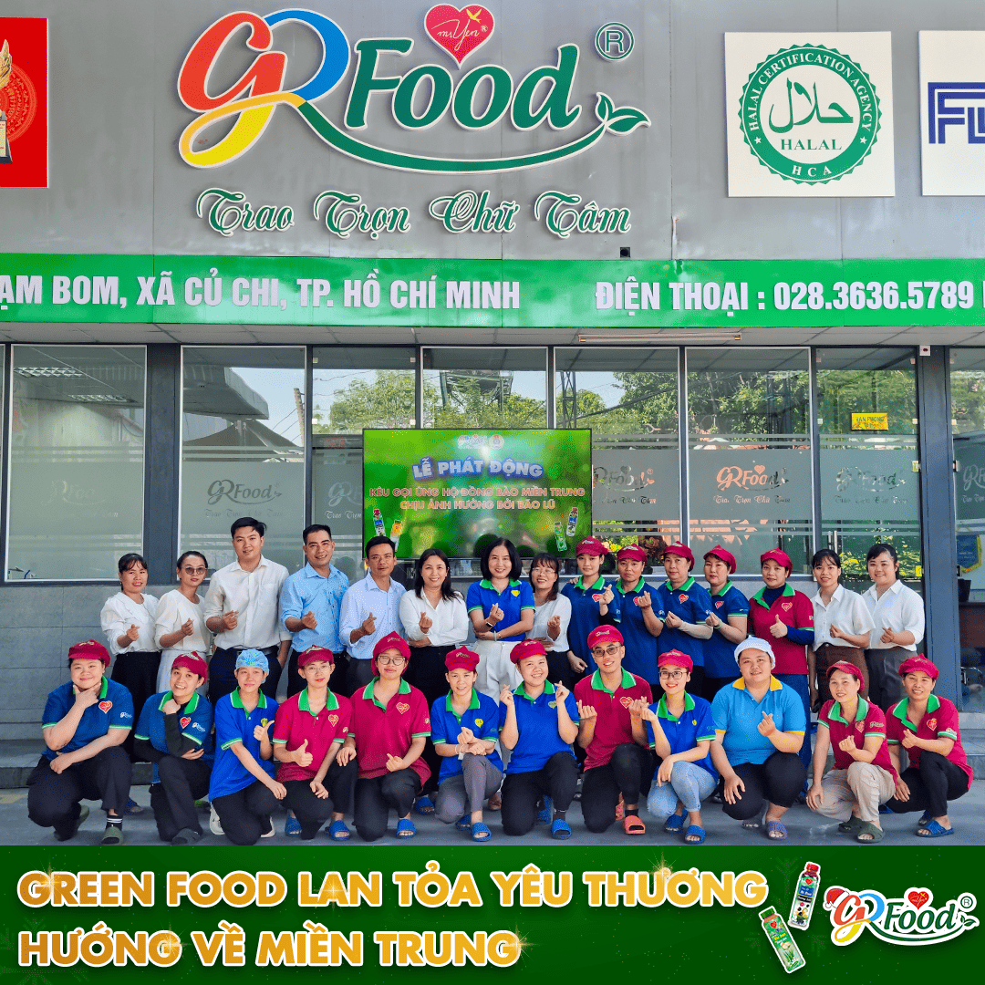 GREEN FOOD SPREADS LOVE – TOWARD CENTRAL VIETNAM 