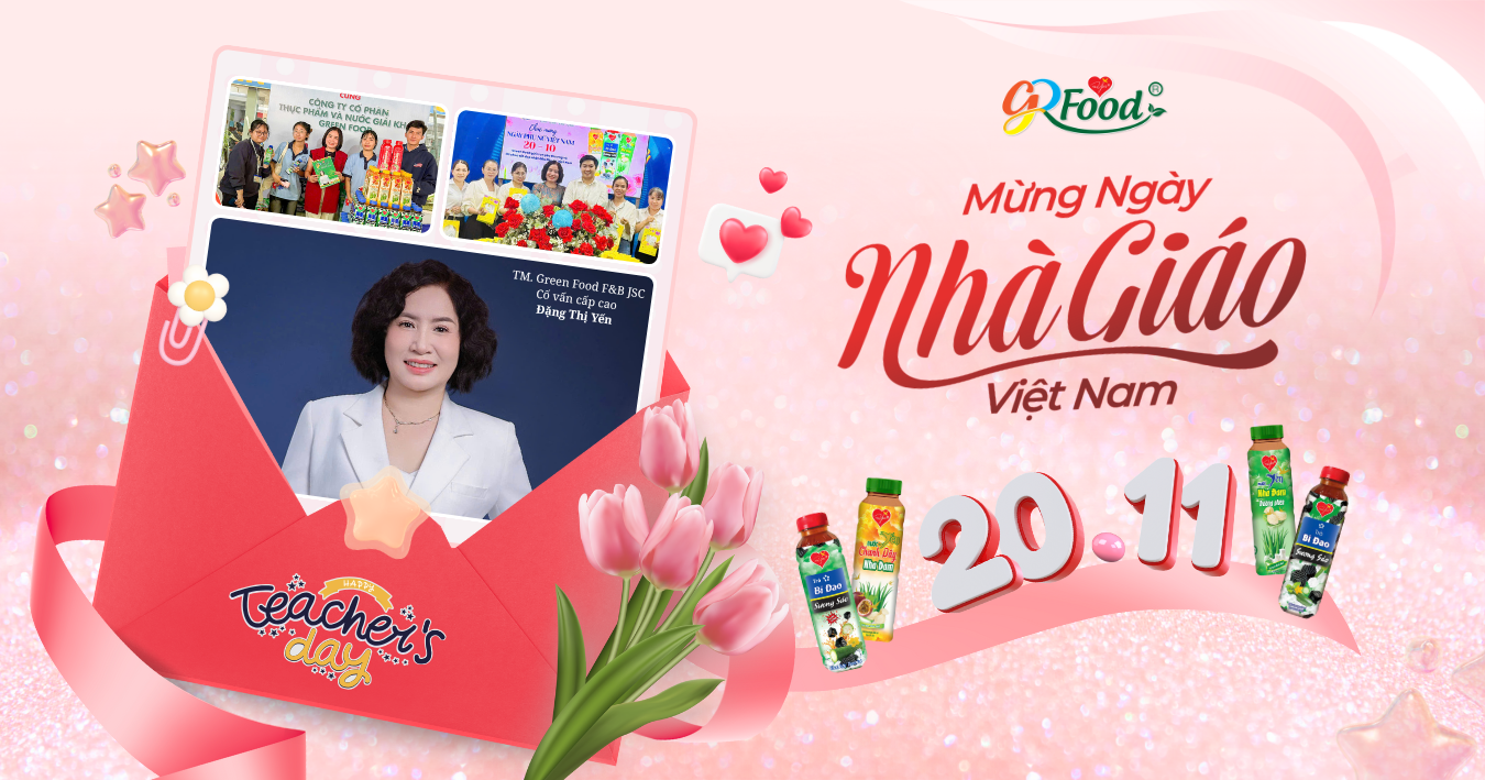GREEN FOOD CELEBRATES VIETNAMESE TEACHERS’ DAY – NOVEMBER 20