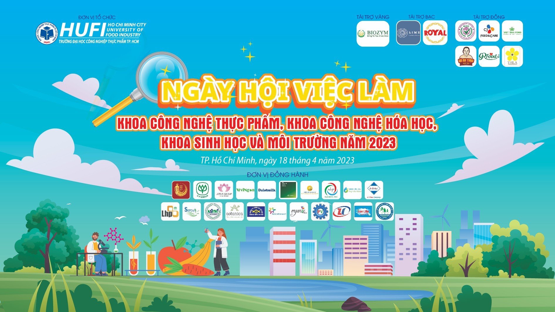 GREEN FOOD THAM GIA SỰ KIỆN NGÀY HỘI VIỆC LÀM LIÊN KHOA TẠI TRƯỜNG ĐẠI HỌC CÔNG NGHIỆP THỰC PHẨM TP. HỒ CHÍ MINH