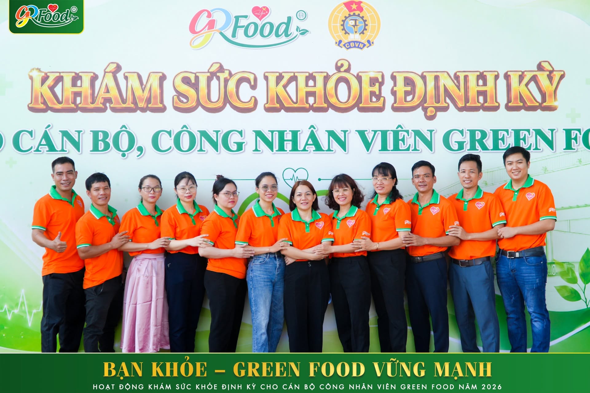 GREEN FOOD CARE 2026: BẠN KHỎE – GREEN FOOD VỮNG MẠNH
