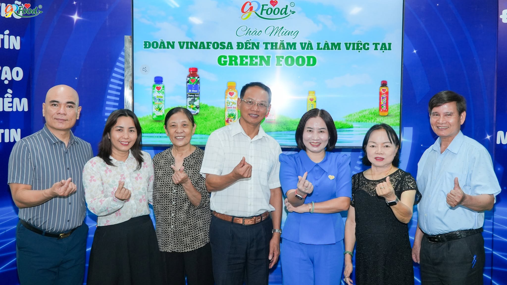 GREEN FOOD HÂN HẠNH ĐÓN TIẾP HỘI KHOA HỌC KỸ THUẬT AN TOÀN THỰC PHẨM VIỆT NAM (VINAFOSA)