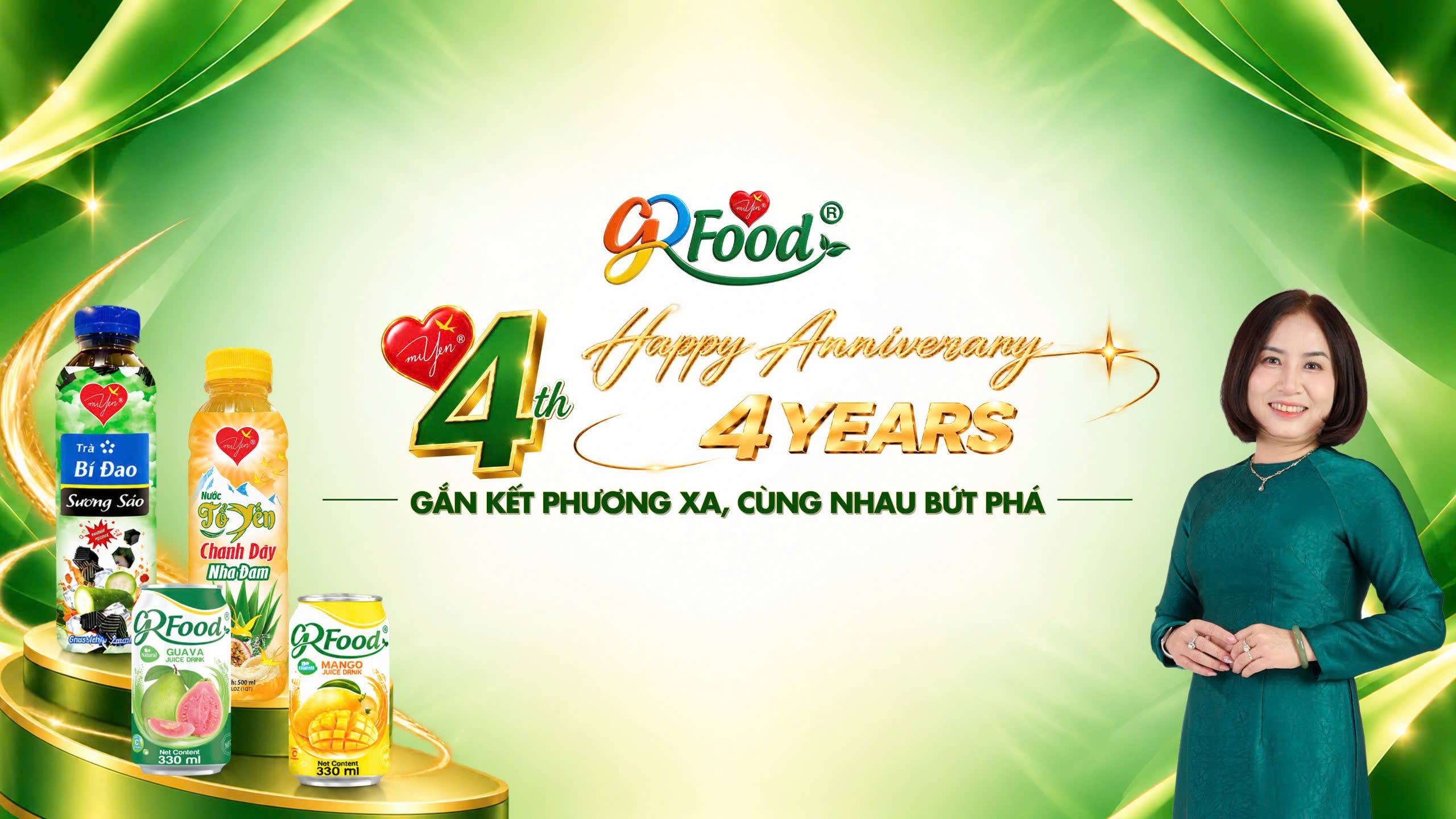 GREEN FOOD 4 YEARS ANNIVERSARY