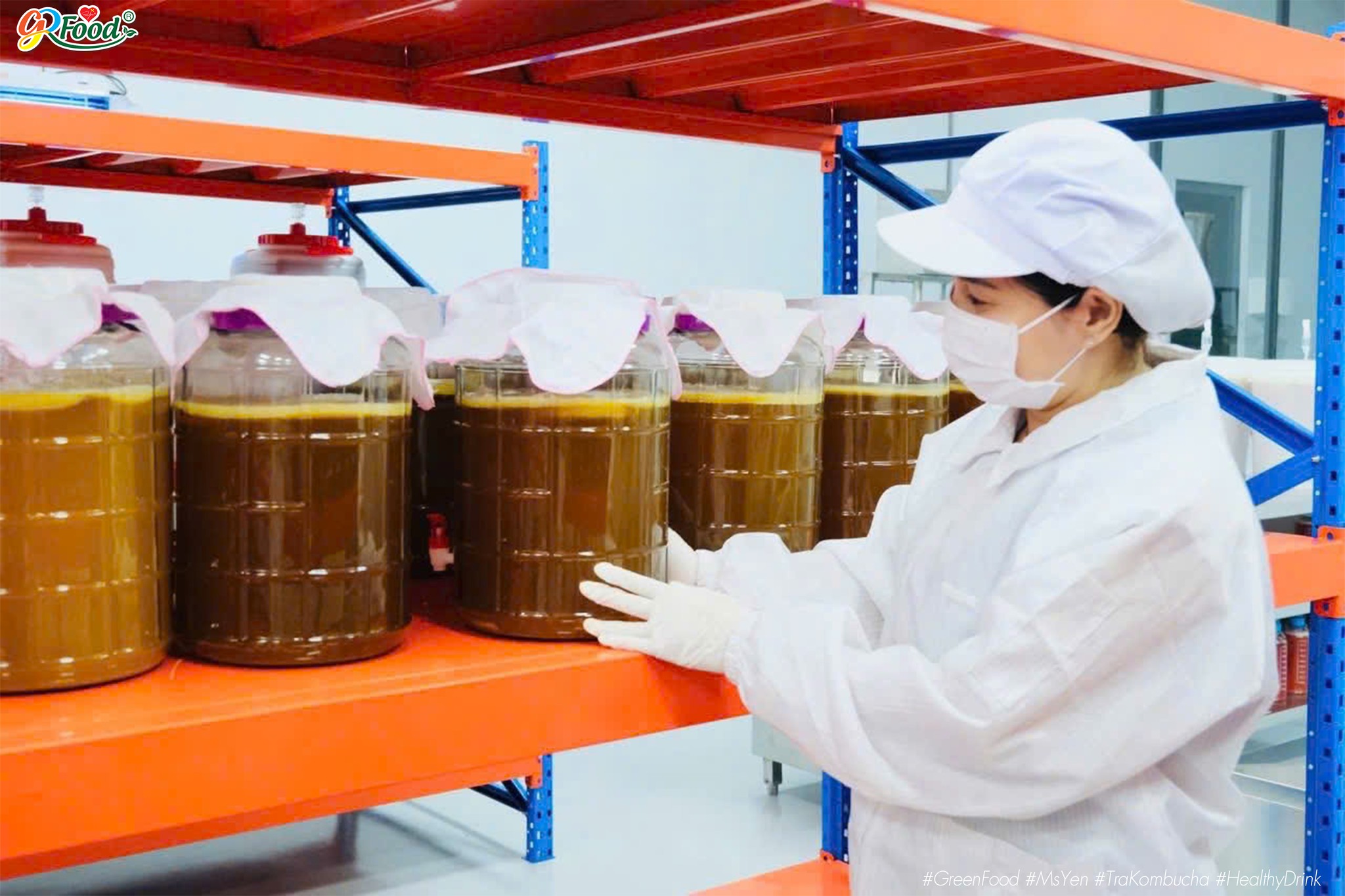 KOMBUCHA – THỨC UỐNG LÊN MEN TỪ THIÊN NHIÊN SẮP CÓ MẶT TẠI GREEN FOOD