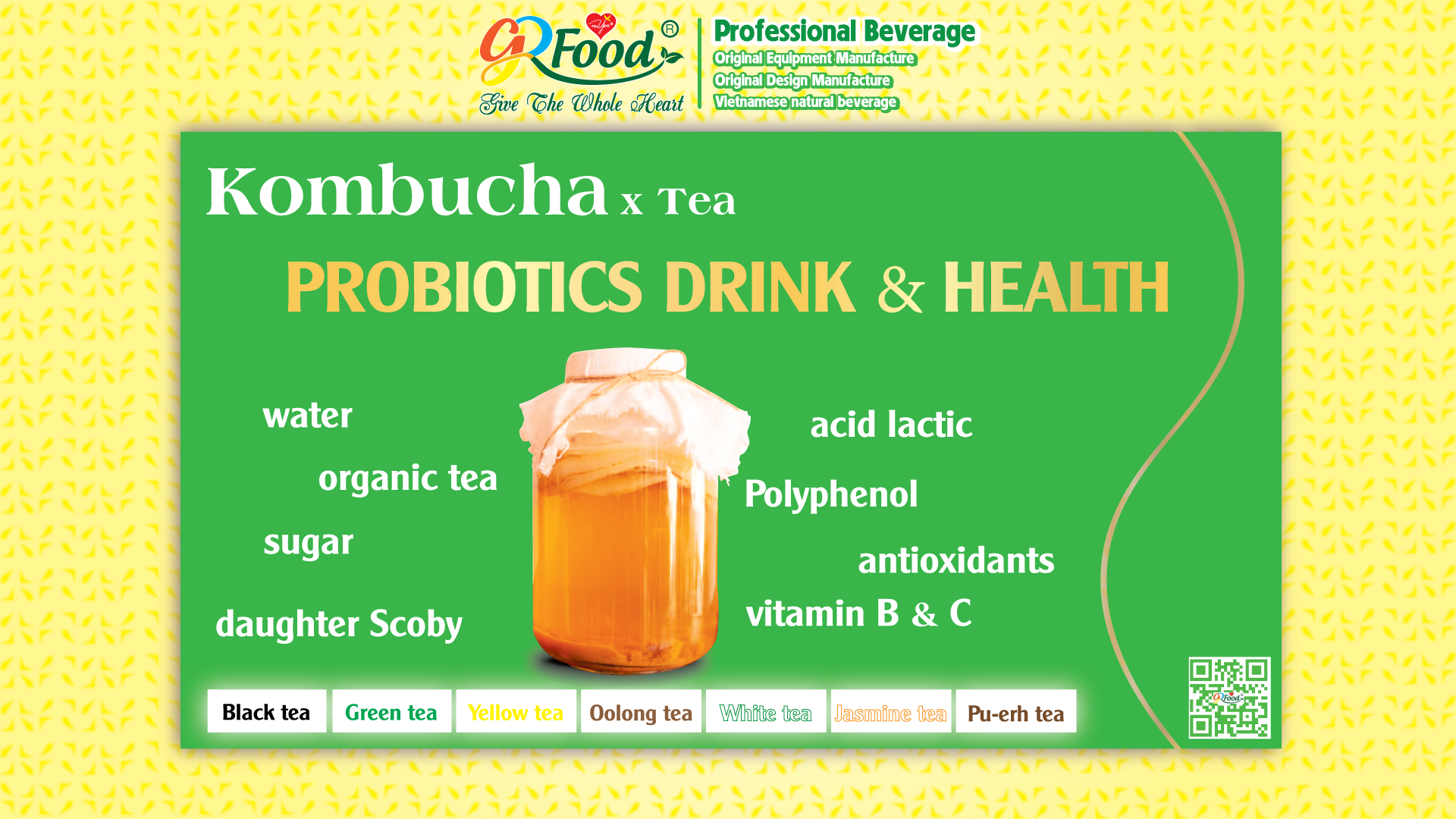 KOMBUCHA - THỨC UỐNG LÊN MEN TỰ NHIÊN TỐT CHO SỨC KHOẺ