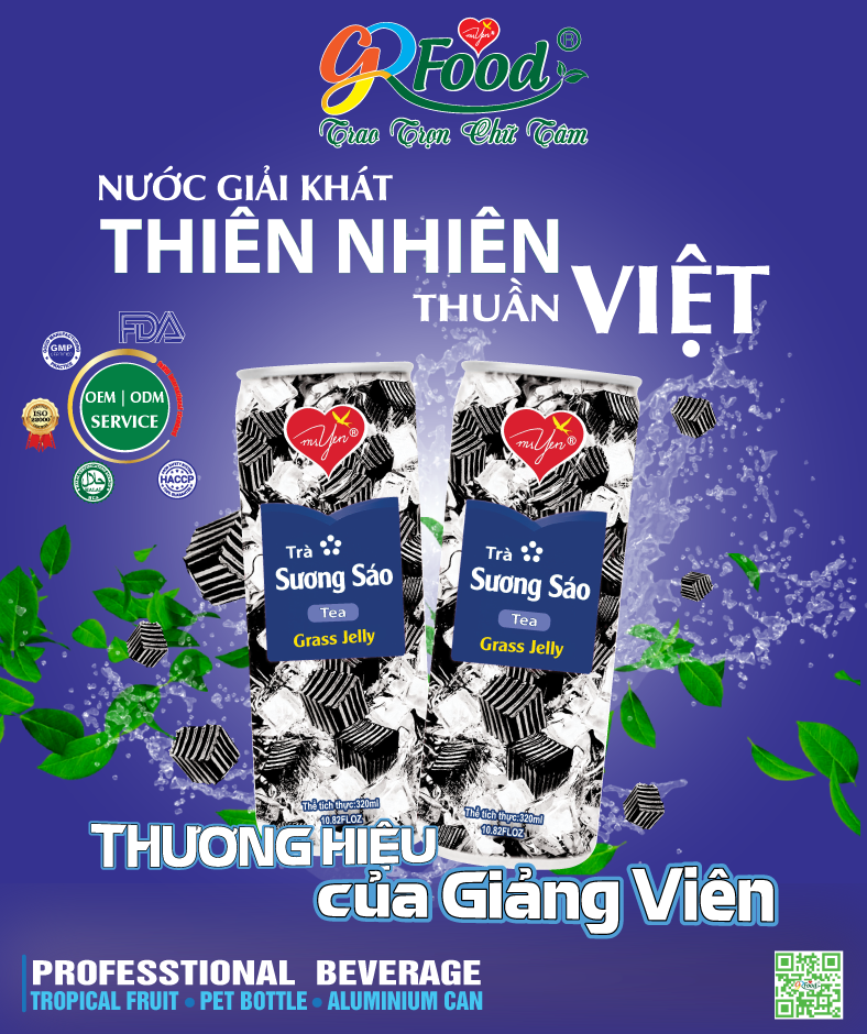 TRÀ SƯƠNG SÁO - GIẢI NHIỆT TỰ NHIÊN, HƯƠNG VỊ TINH TẾ