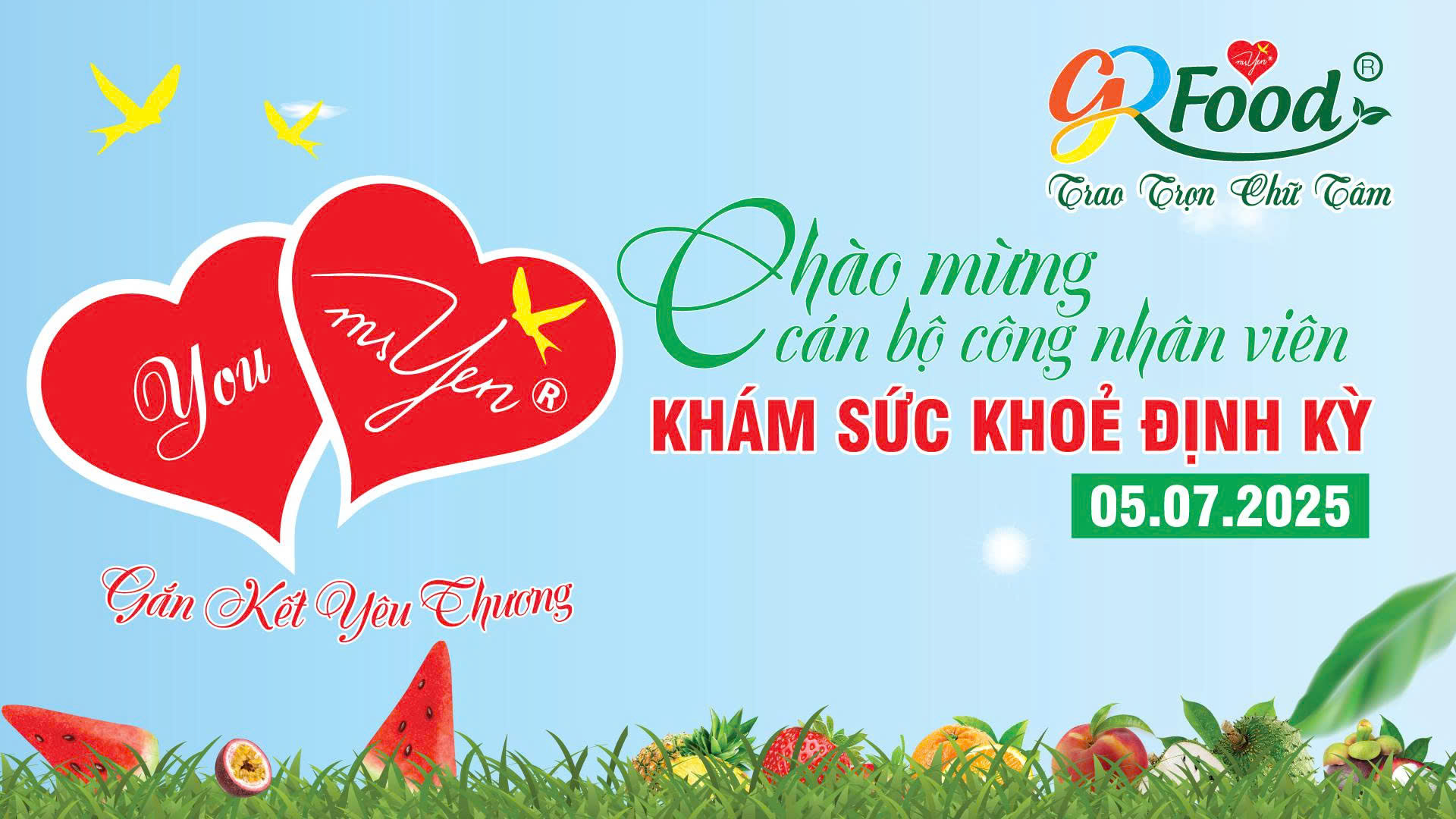 KHÁM SỨC KHỎE ĐỊNH KỲ 2025 - GREEN FOOD ĐỒNG HÀNH CÙNG SỨC KHỎE CÁN BỘ CÔNG NHÂN VIÊN