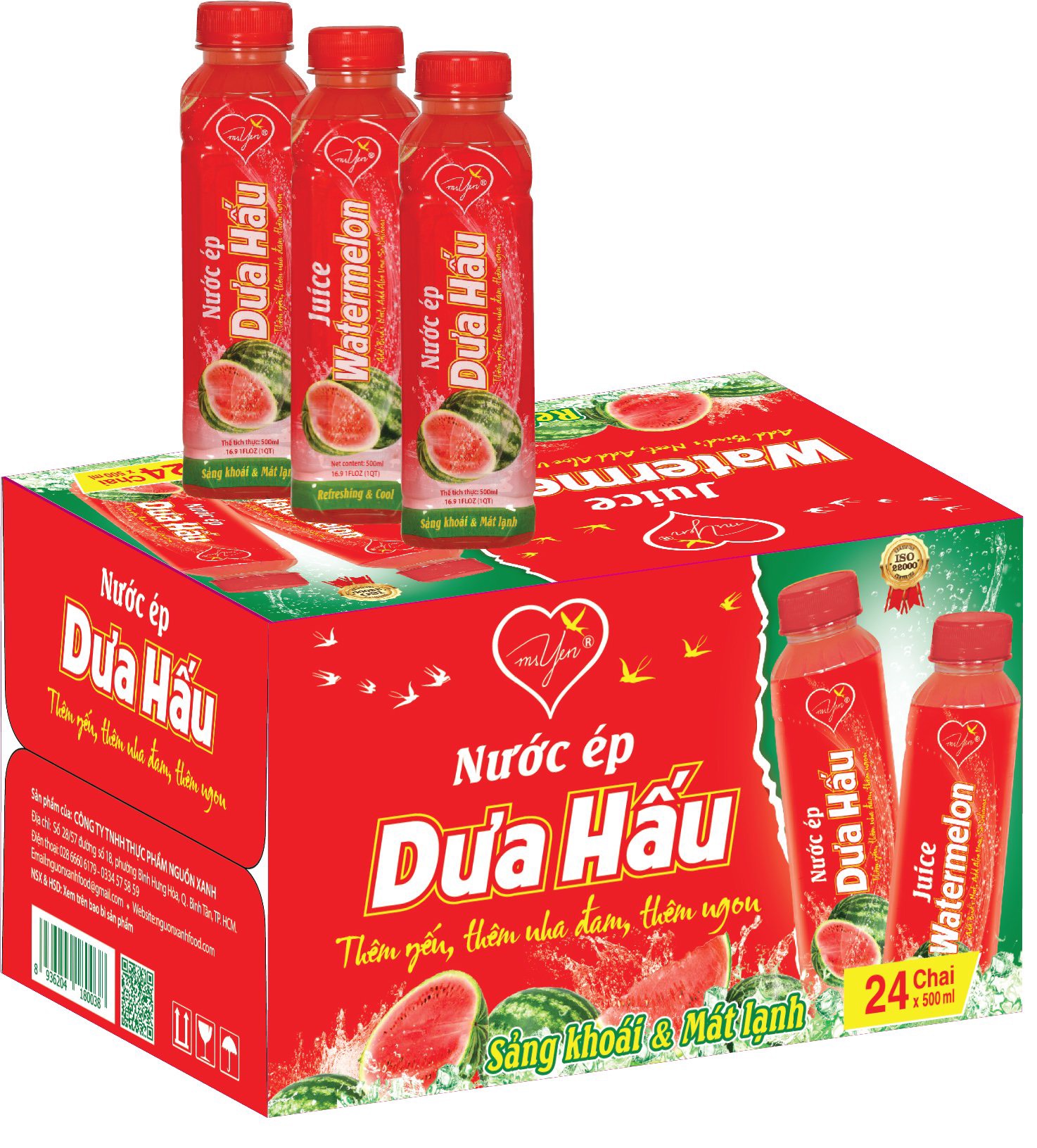 NƯỚC DƯA HẤU NHA ĐAM 