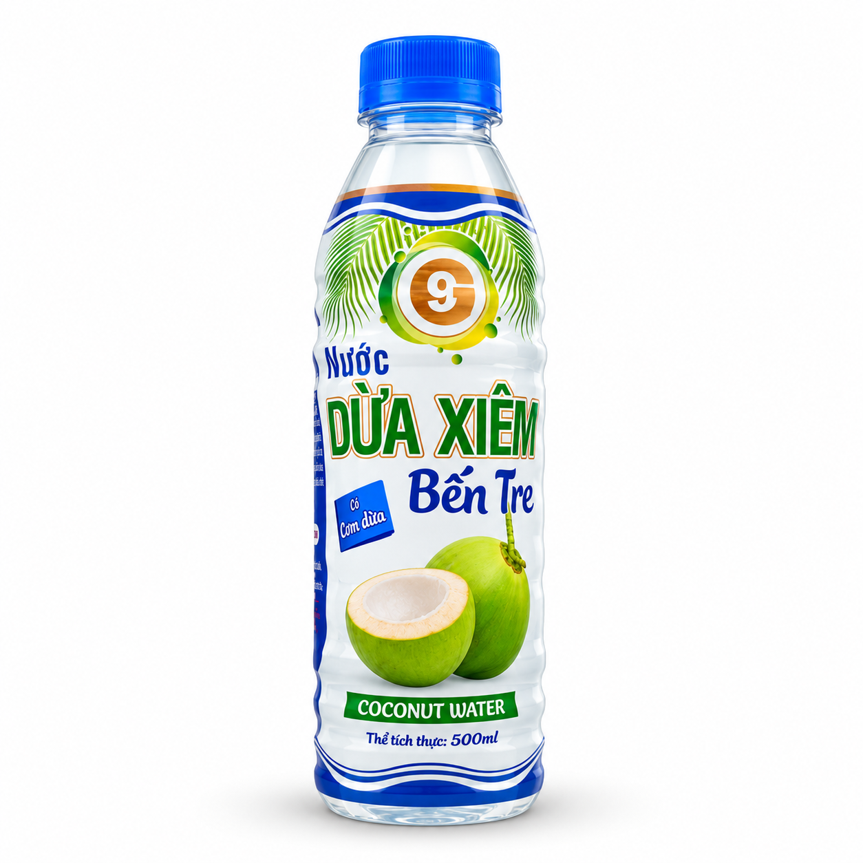 CHAI TRÒN 500ML - CÓ CƠM